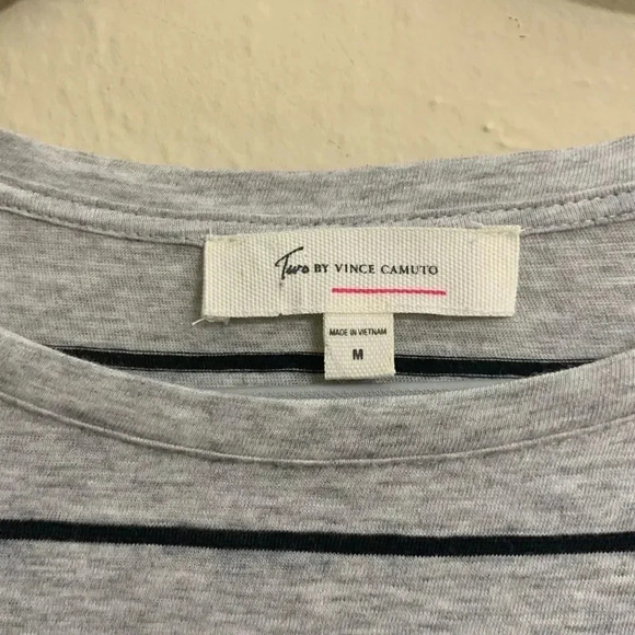 Two by Vince Camuto | Nova Blouse Grey. - Picture 5 of 11